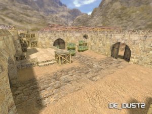 Скачать Карта de_dust2 для CS 1.6