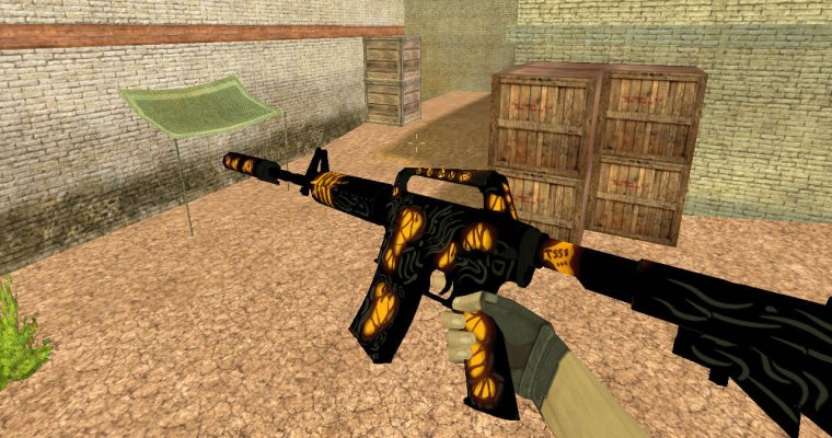 Скачать Модель M4A1-S | The fear of Halloween