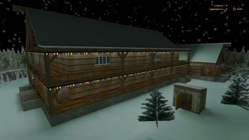 Скачать Карта xmas_lodge